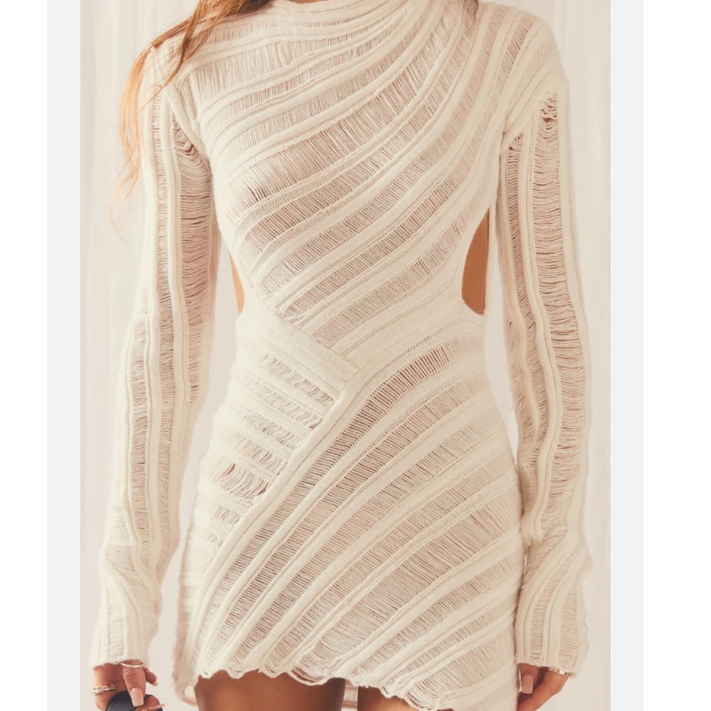 Peppermayo Angels Wing Dress - White
